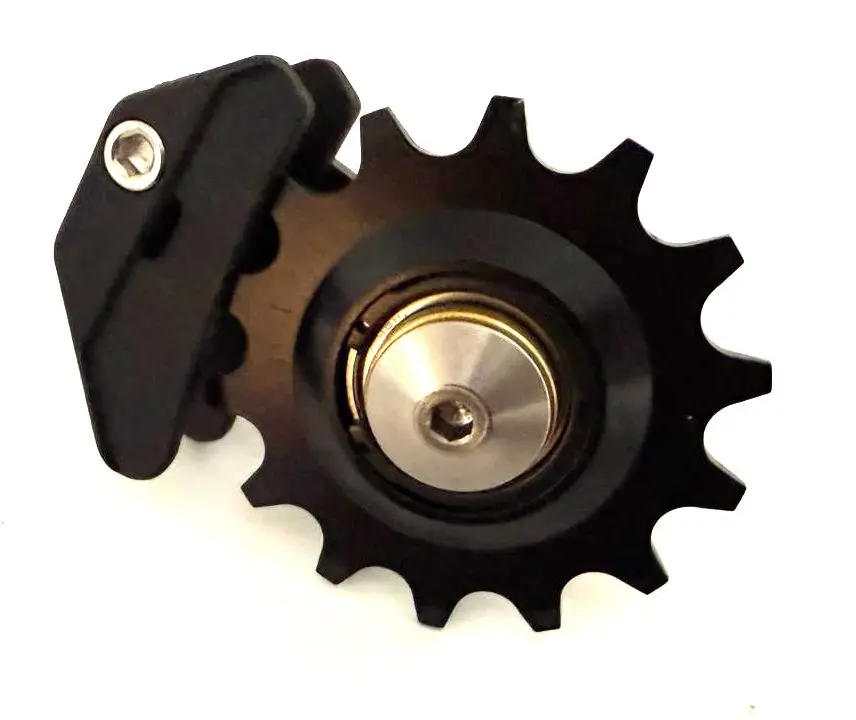 Lot Of 2 E-Mtb Chain Guide Pulley Assembly Sprocket, Bolt, Guide Sealed Bearings 1