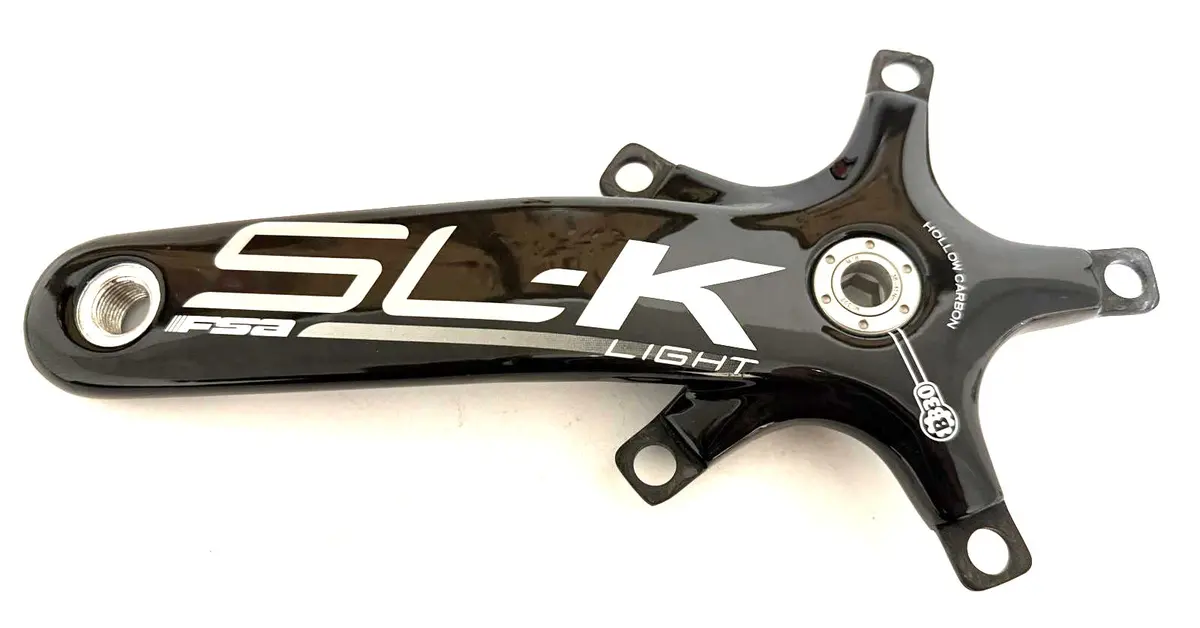 Fsa Sl-K Light Bb30 Tandem Rear Left 170Mm Carbon Crankarm Crank Arm Ck-Os8681 1