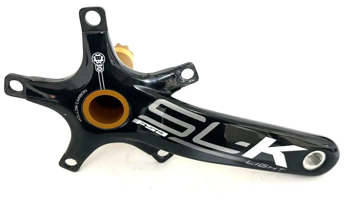 Fsa Sl-K Light Bb30 Right 170Mm Triple Carbon Crankarm Crank Arm Ck-Os8681-Td 1