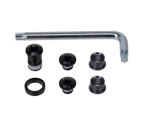 Lot Of 5 Fsa Chainring Bolt Kit, 386 Afterburner, Ml138x2- Ml144x2- Ml227x1 2