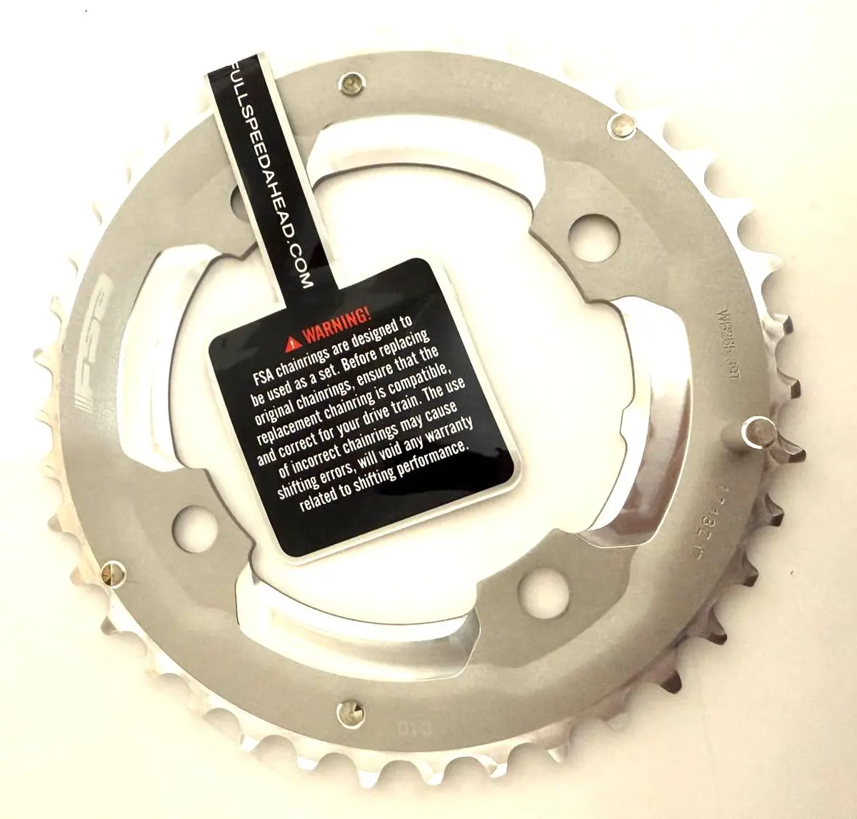 Fsa Pro 104 Bcd 104Bcd 39 Tooth Alloy Mtb Chainring Grey Wb285 380-0639B New 1