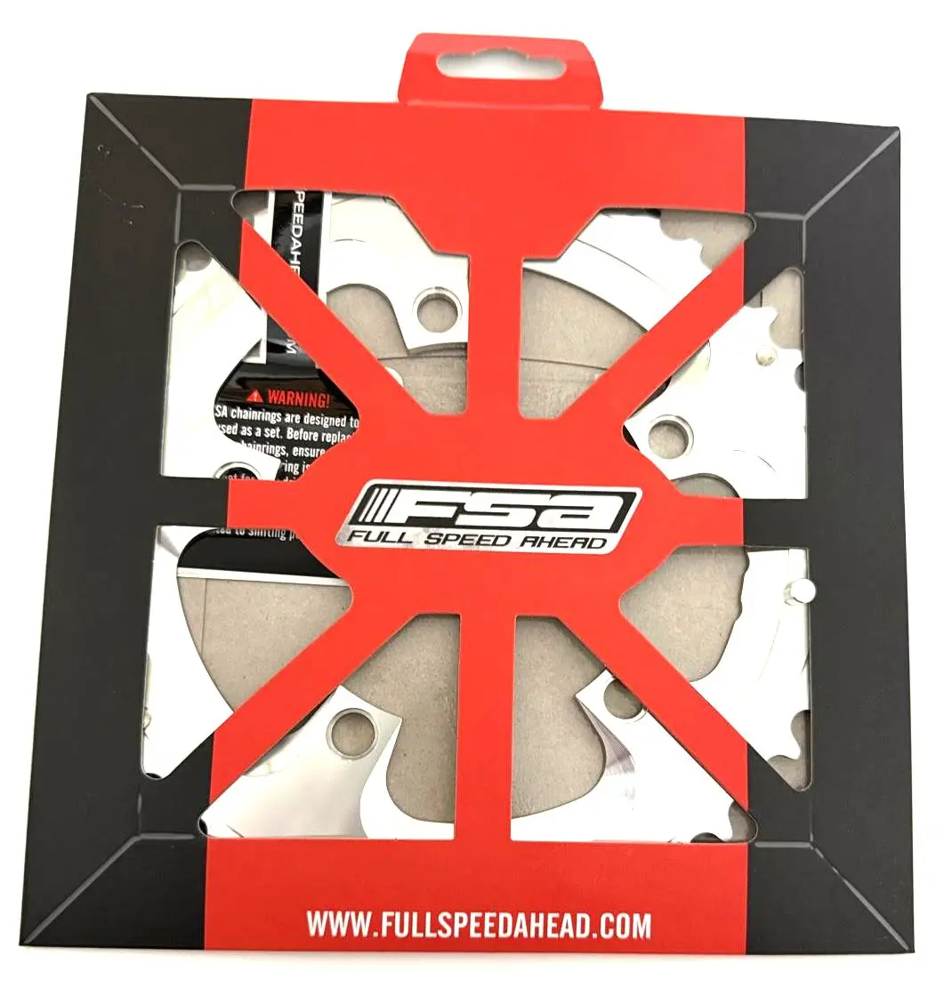 Fsa Sl-K Super Road Chainring Bcd110 46 Tooth Alloy Silver N10/11 Wa448 New 2