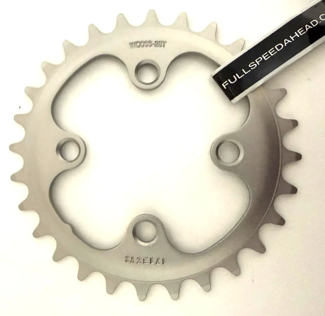 Fsa Pro Sl-K 64 Bcd 64Bcd 28 Tooth Alloy Mtb Chainring Grey Wc066 380-0128A 1