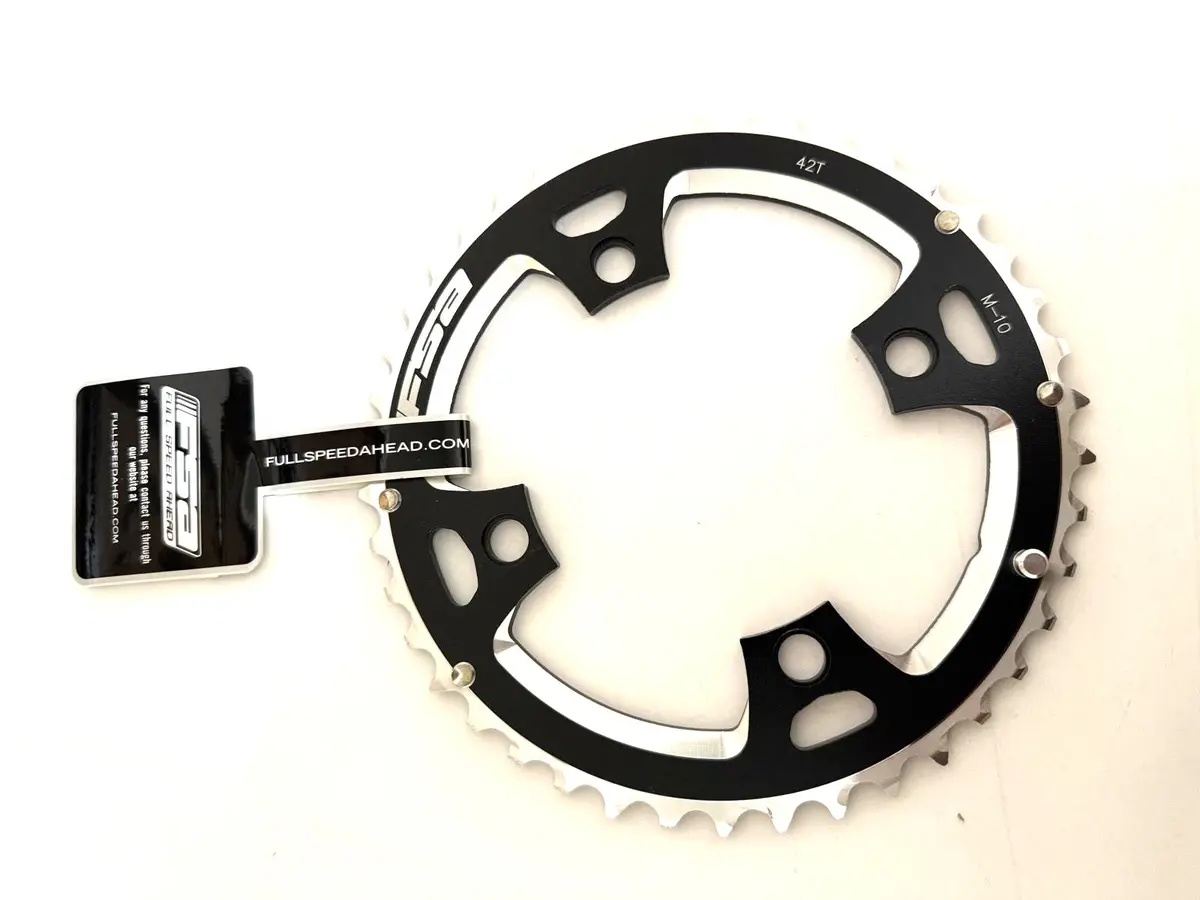 Fsa Pro Sl-K 104 Bcd 104Bcd 42 Tooth Alloy Mtb Chainring Black Wb302 380-0642A 1