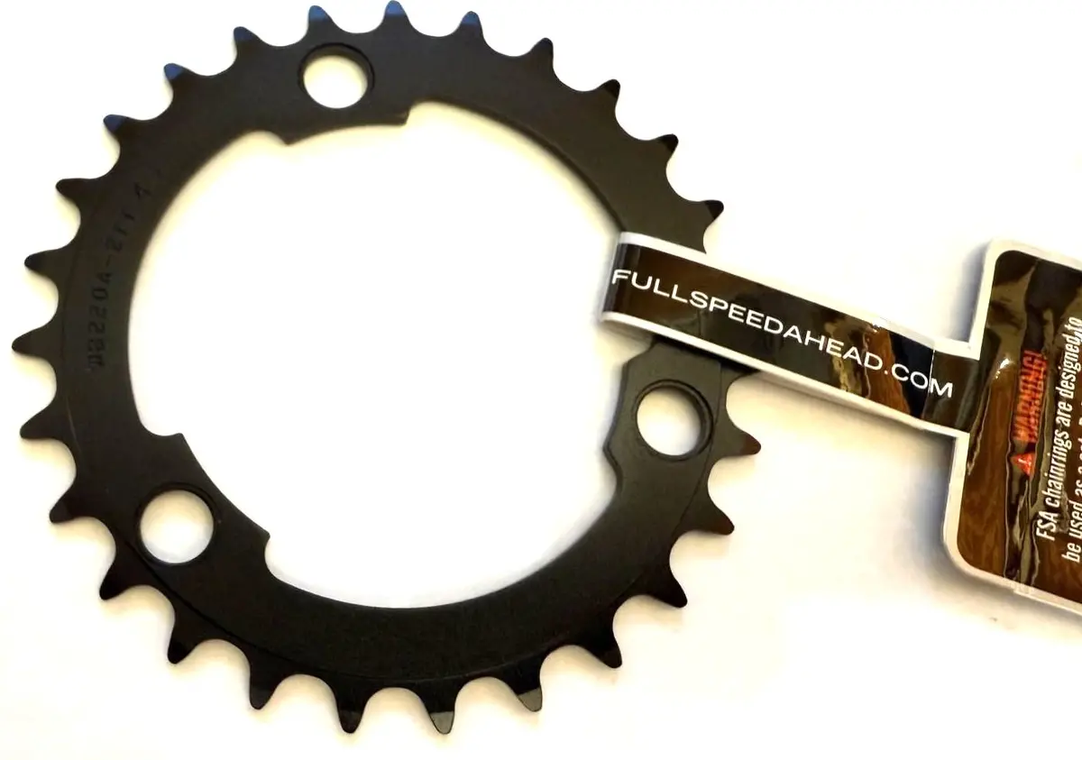 Fsa Pro Mtb Chainring 27T 86 Mm Bcd 27 Tooth 10 Speed Wb220a 3 Bolt Aluminum 386 1