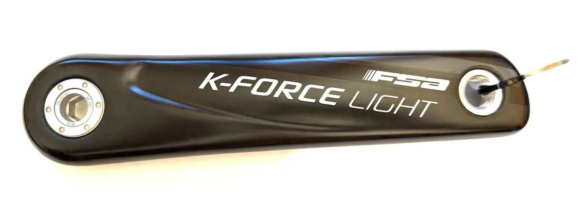 Fsa K-Force Light Left 172.5Mm 386Evo Carbon Crankarm Crank Arm Ck-Os8300/86 Blk 1