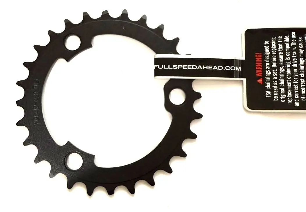 Fsa Afterburner Super Mtb Bcd86 28 Tooth Alloy Mtb Chainring Wa242 3 Bolt M10 1
