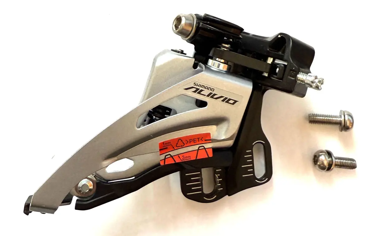 Shimano Alivio Fd-M3120 E-Type Mount 2X9 Speed Front Derailleur Side Swing 1