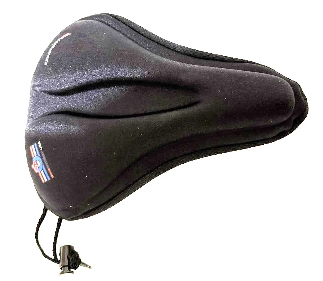 Bicycle Gel Saddle Cover Bike Seat Cushion Silicone Shock Absorption Non-Slip 1