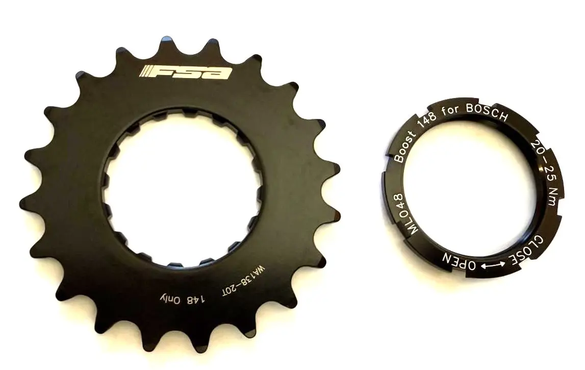 Fsa Bosch E-Bike Steel Chainring 20T Sprocket Wa138-20T 135/142 148 Only Nos 1