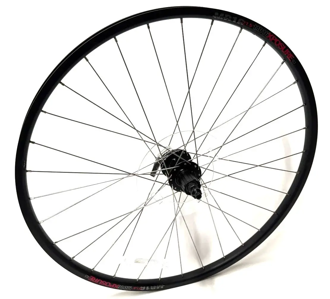 Exposure 27.5" Mtb Rear 6061-T6 Etrto 584 X 20 Wheel 135Mm Qr  Axle Hg 8-10 Spd 1