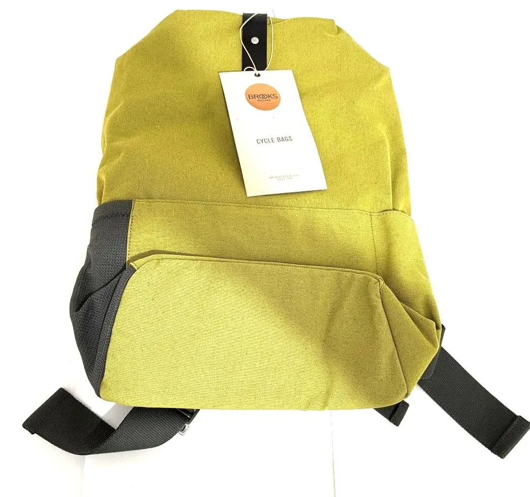 Brooks Dalston Utility Knapsack Backpack Medium Lime Fleck Bag New With Tags 1