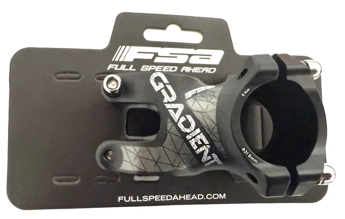Fsa Full Speed Ahead Gradient Threadless Stem 31.8Mm 45Mm +/-6 Deg  1 1/8" New 1