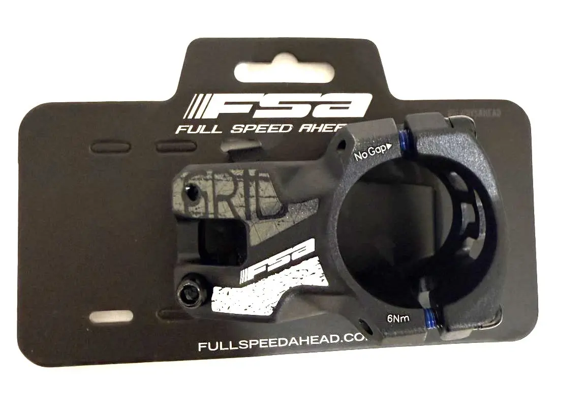 Fsa Full Speed Ahead Grid Threadless Stem 35Mm +/-6 Deg  35Mm Clamp 1 1/8" New 1