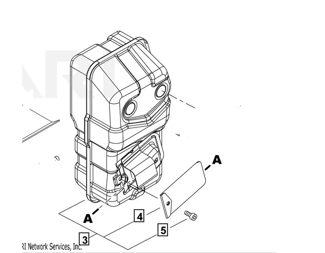 P100006321 Genuine Echo Muffler P100006320 Fits Pb-8010T Pb-8010H Oem U.S.A 1