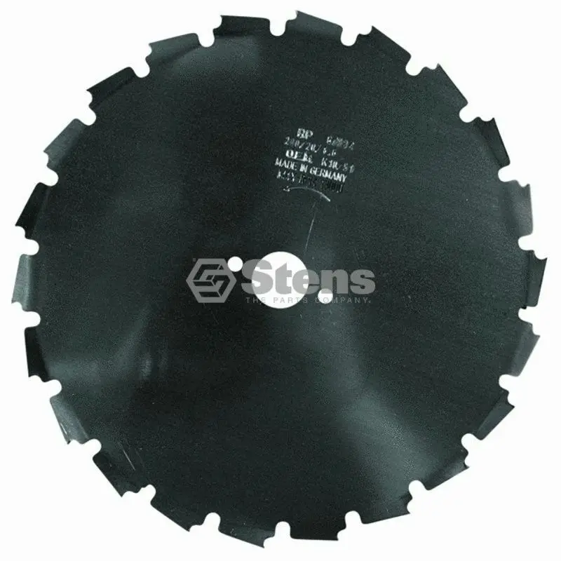 395-333 Stens Steel Brushcutter Blade 8In X 22 Tooth 1