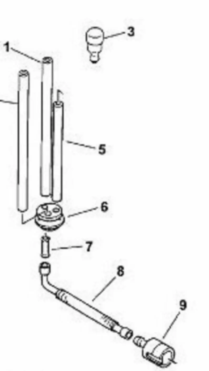 Fuel Gas Line Kit Repair Rebuild Parts Echo Pb-2100 Pb2100 Shc-212 Oem Echo Part 1