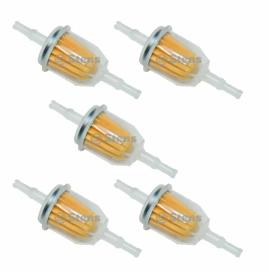 120-436 Stens Fuel Filter (5Pack) Kohler 25 050 22-S Toro 98021 Gravely 21541500 1