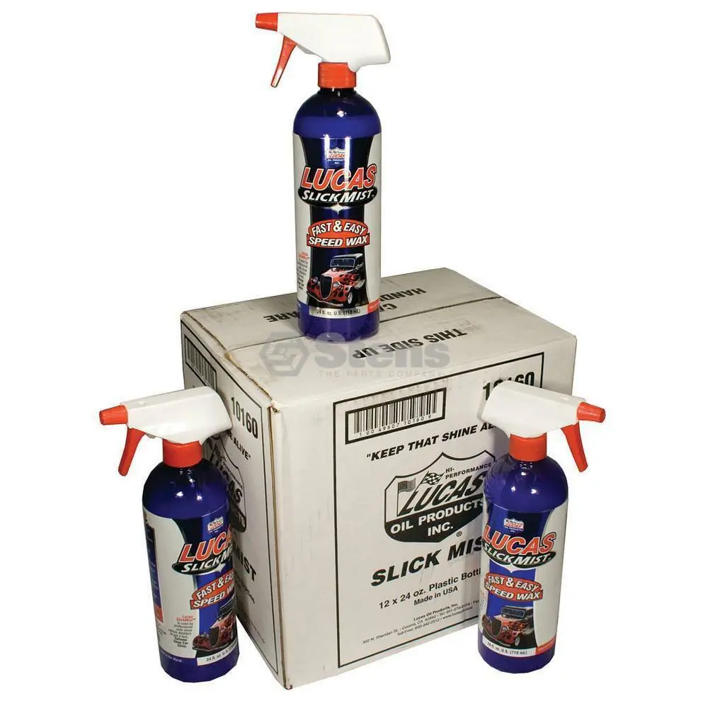 051-567 (12) 24 Oz Spray Bottles Of Slick Mist Replaces Lucas Oil = 1 Case 10160 1