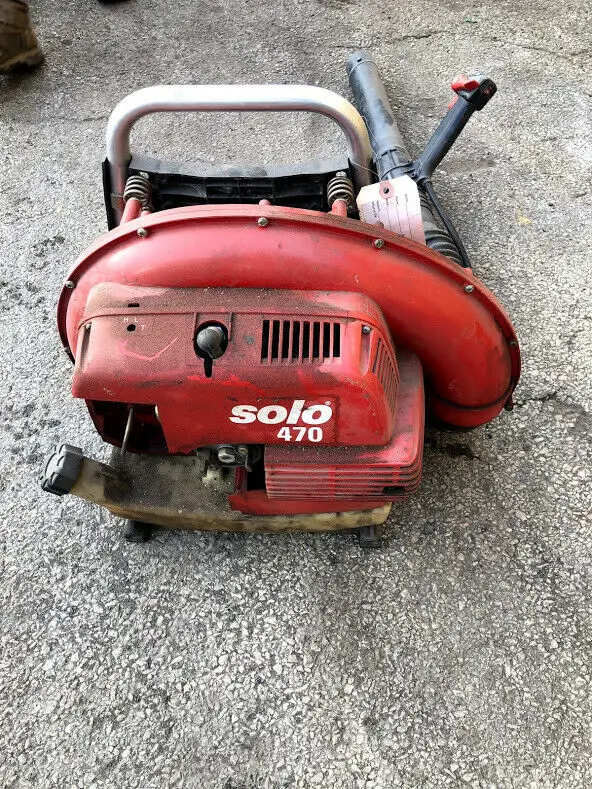 Solo 470 Used For Parts Backpack Blower 1