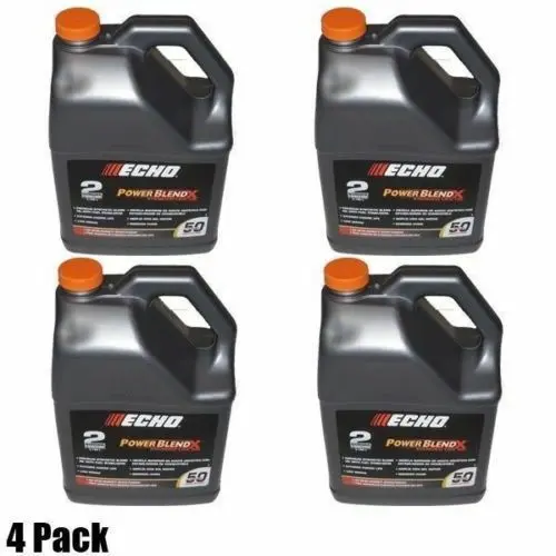(4 Pack) 1 Gallon 2-Cycle Oil Mix Powerblend 6450050G Gold 1