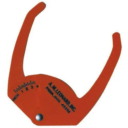 A.M. Leonard Plastic Pocket Caliper 1