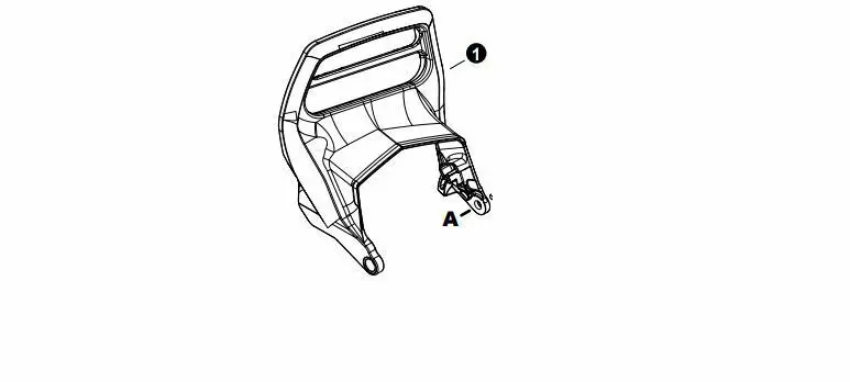 C320000600 Genuine Echo Cs-7310 Brake Lever Chain Brake Lever Cs-7310P 1