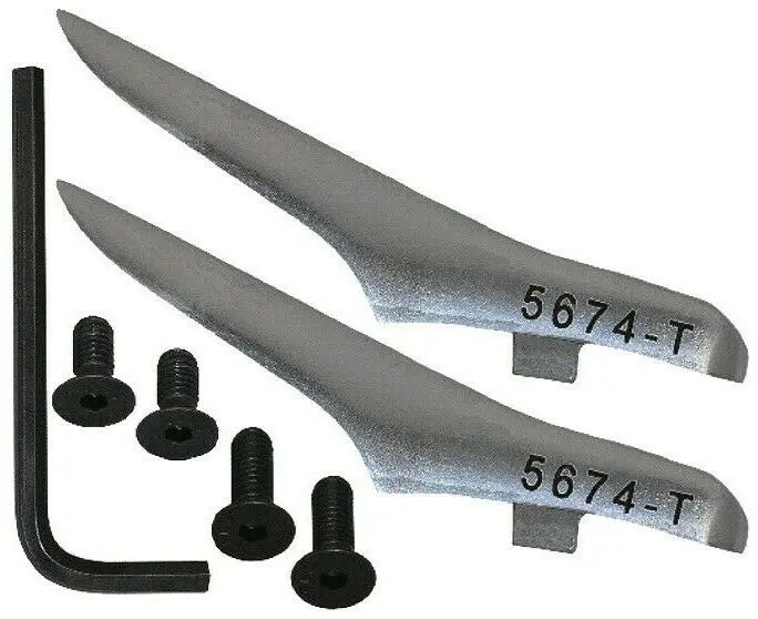 90040 Climb Right 2-5/8" Replacement Tree Gaffs For 2 Piece Climbers 1