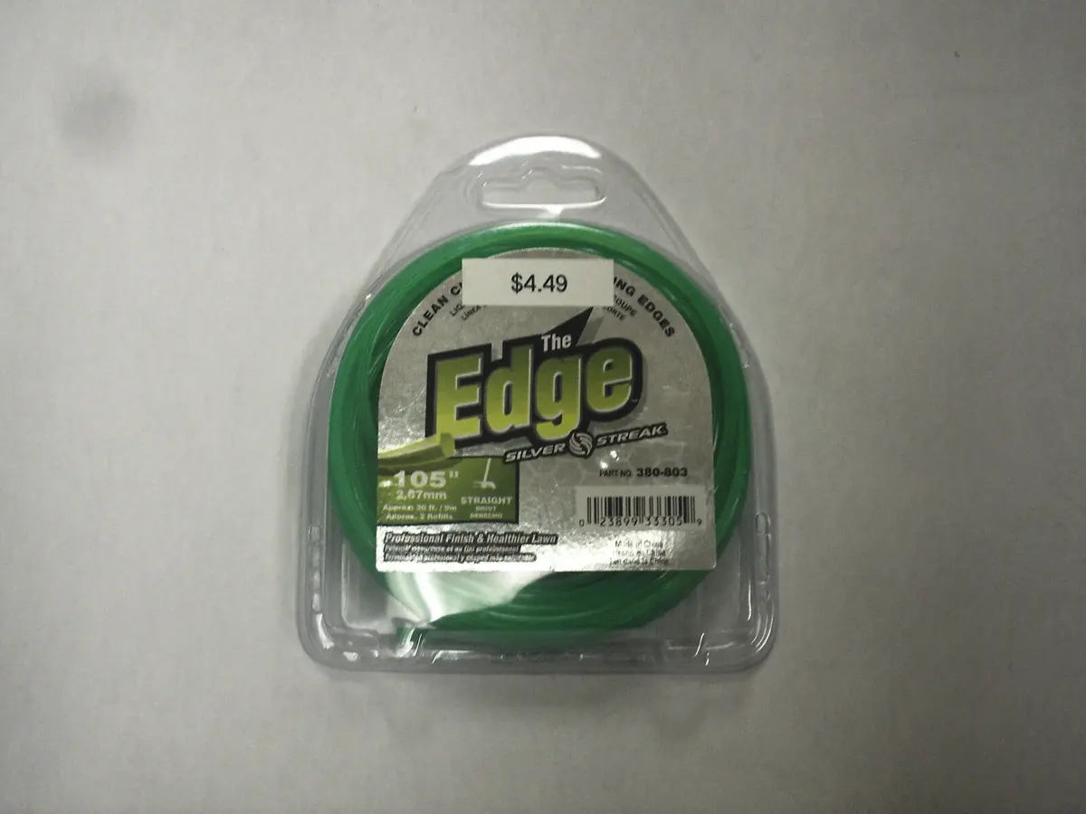 380-803 Edge .105 Trimmer Line Stens Silver Streak (30Ft) 1