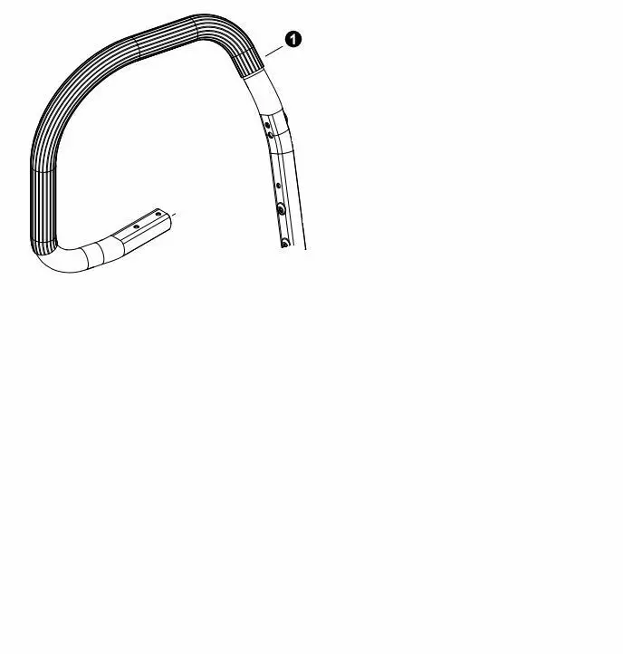 C400001750 Genuine Echo Cs-7310 Top Handle Wrap Handle Cs-7310P 1