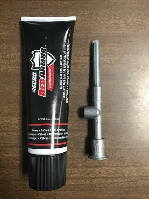 (91014 + 91016) Kit Genuine Echo Grease Gun Tool And 8Oz Grease Bottle 1