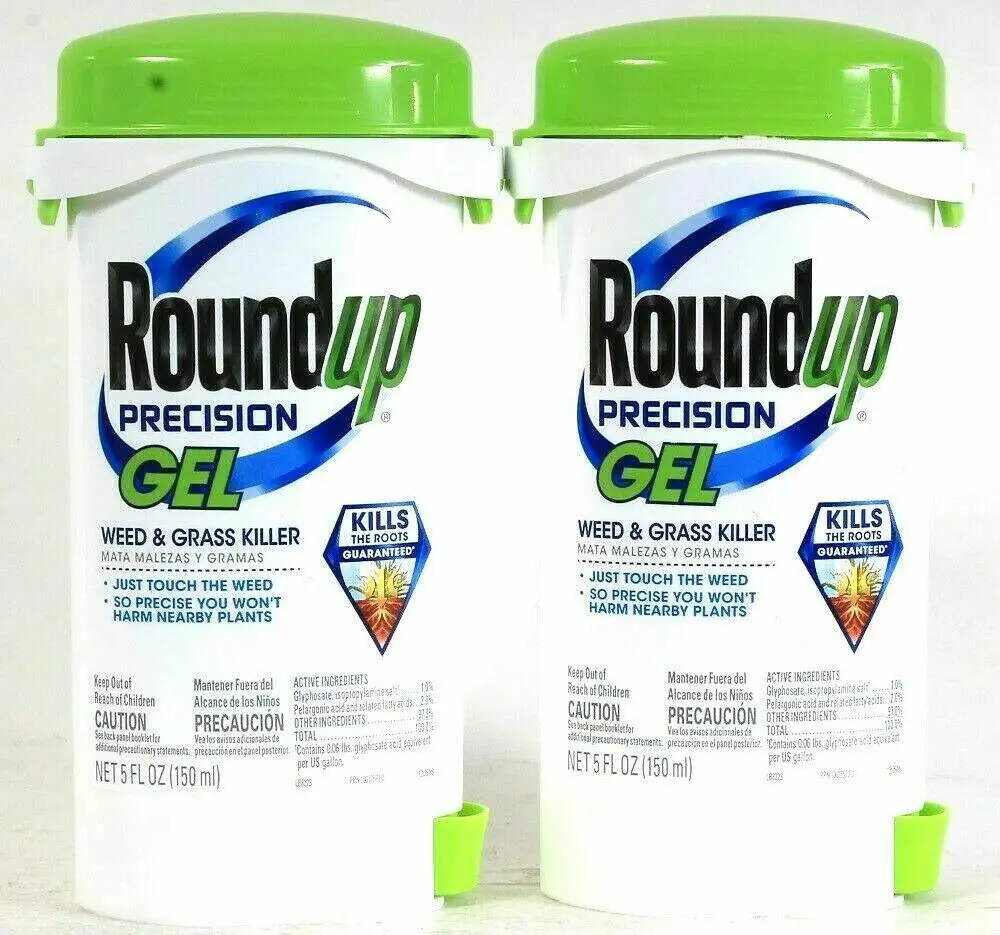 2 Pack Count Round Up 5 Oz Precision Gel Weed & Grass Killer 1