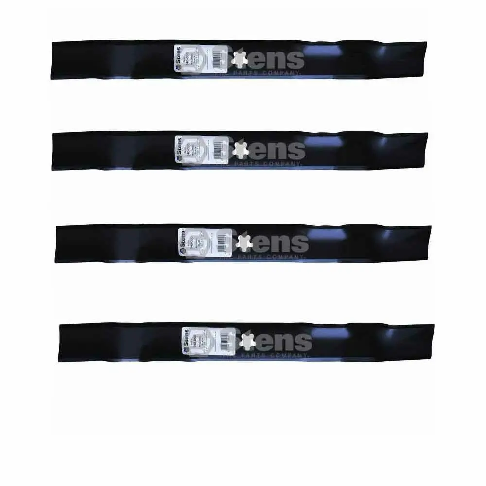 4 Pack Of Stens #340-066 Mulching Blade Fits Ayp 134149 1
