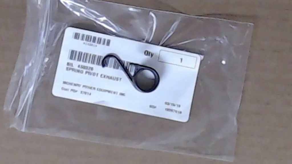 430326 Genuine Billy Goat Spring Pivot Exhaust Part# 430326 1