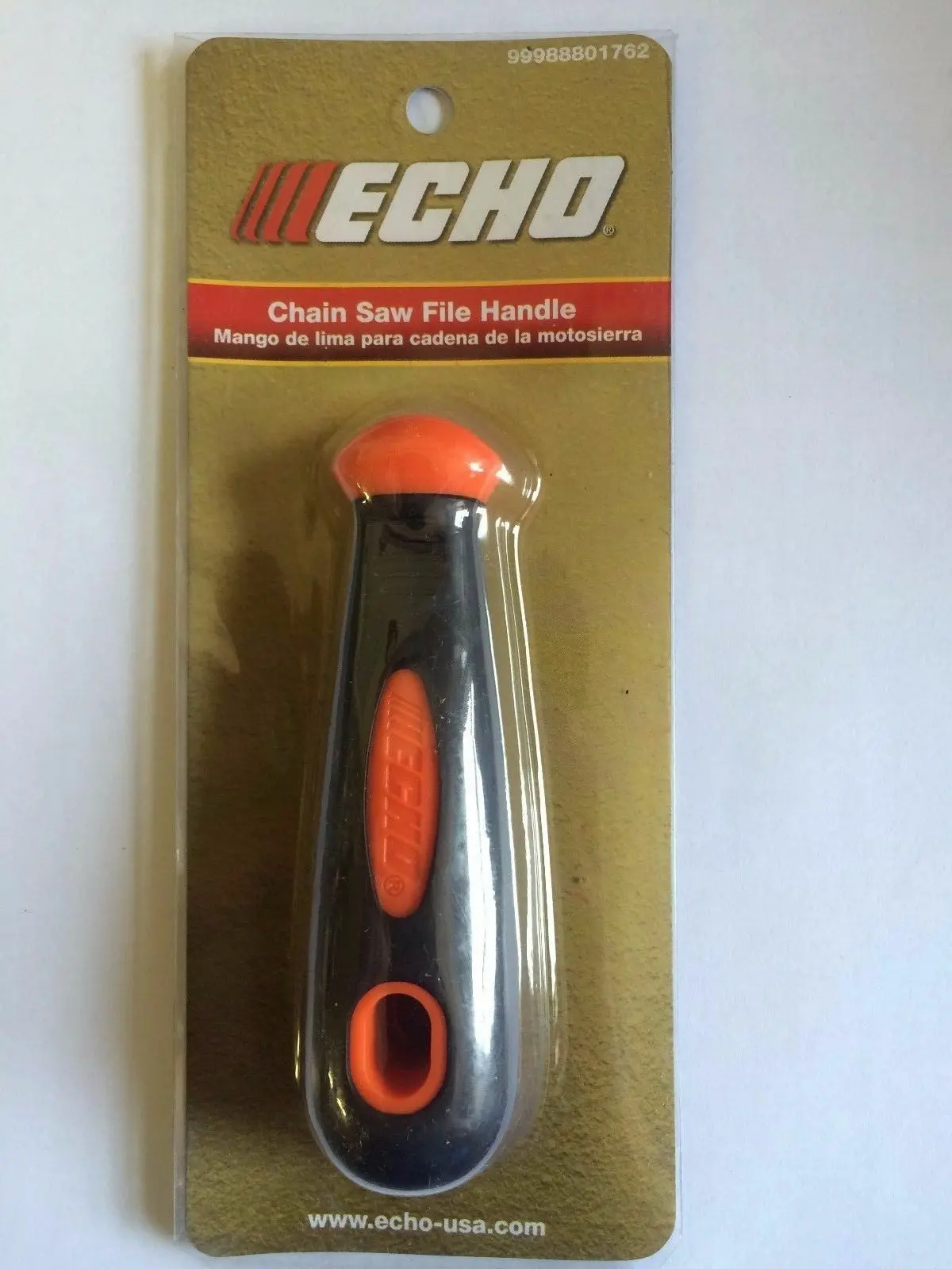 99988801762 Genuine Oem Echo Universal Orange Plastic Chain Saw File Handle 1