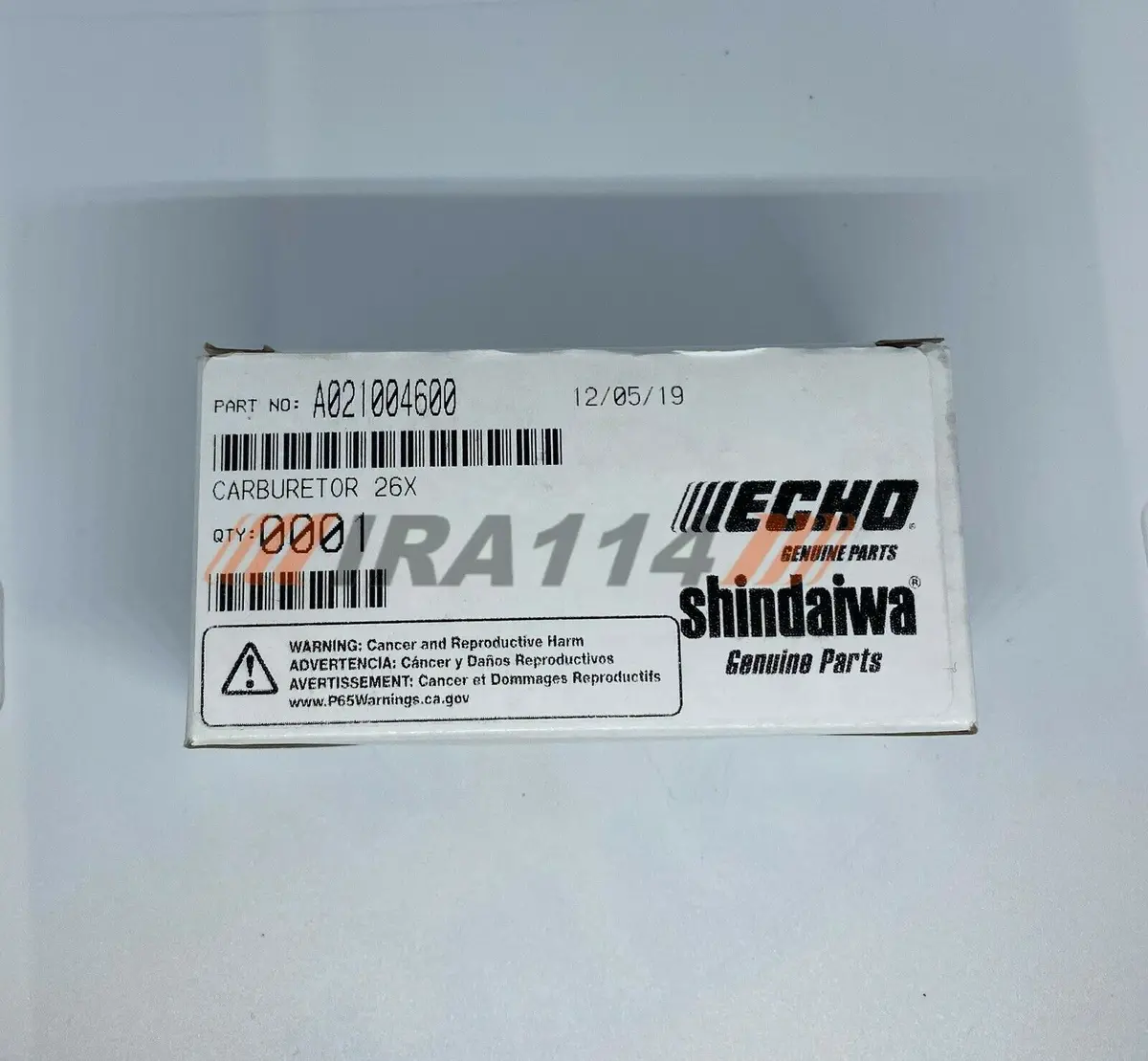 A021004601 Genuine Carburetor 26X A021004601 T262x Srm-2620 C262 1
