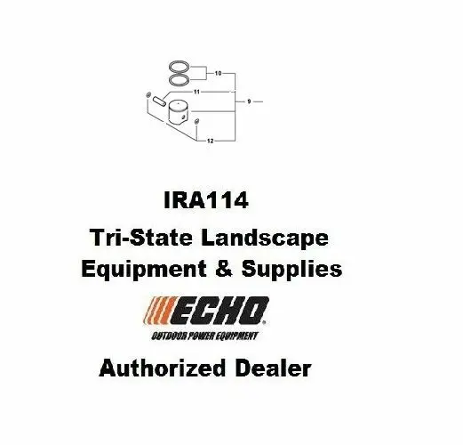 P021002910 Echo Piston Kit For Srm-400, Srm-400U, Ea-400 ( P021002911 ) 1
