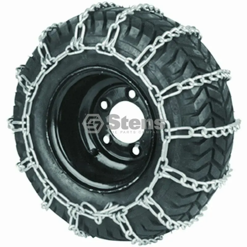 Stens 180-376  4 Link Tire Chain 23 X 10.50 X 12 Snow Mud Tractor Atv (1) Pair 1