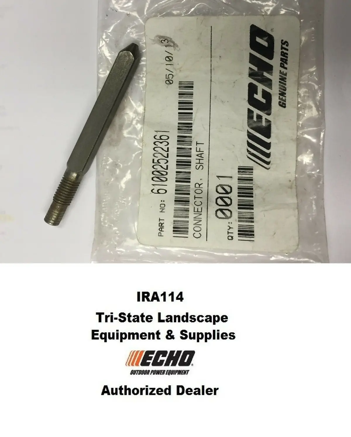 61002522361 Echo Connector Shaft Ppt-230 Ppt-265 Ppt-280 Ppt-266 Ppt-266H 1