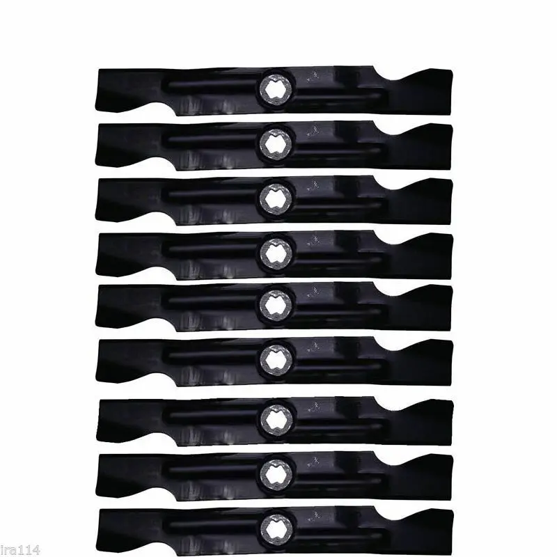 Set Of 9, 335-859 Heavy Duty For Mtd Cub Cadet Blades 742-04053, 954-04053 1
