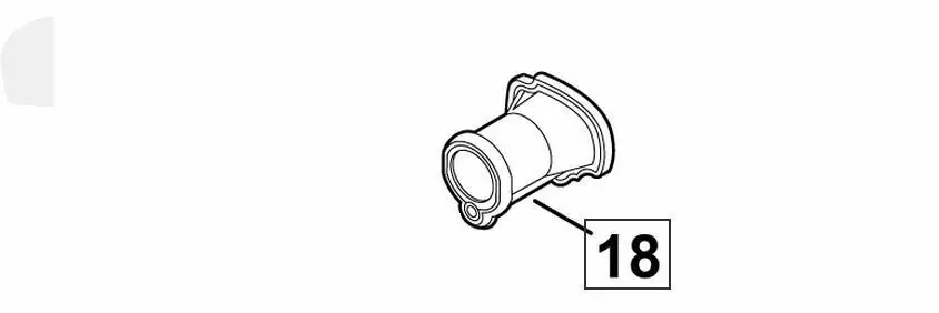 A202000300 Genuine Oem Echo Bellows, Intake Srm-2620 Ah262, Ahs262, Brd-2620 1