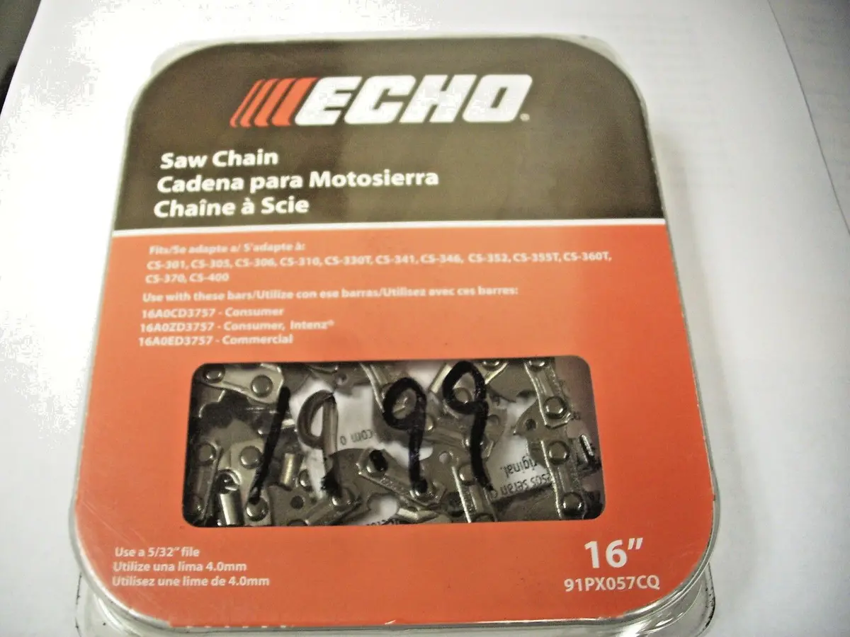 91Px57cq Echo 16" Chainsaw Chain Cs-370 Cs-341 1