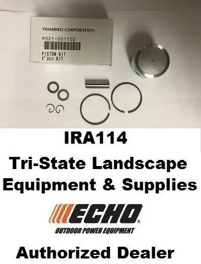 P021001102 Genuine Echo Piston Kit Pas230 Gt230 Gt231 Srm210 Srm211 Srm230 1