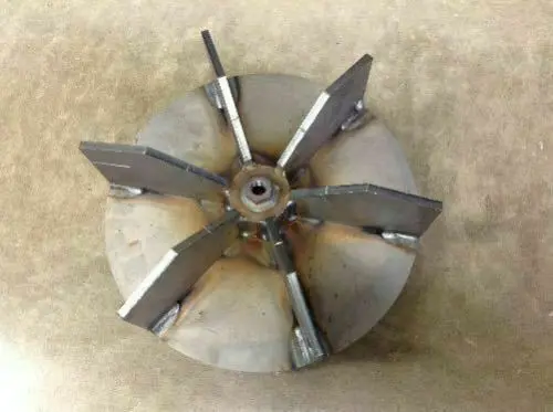 791120-S Billy Goat Debris Truck Loader Impeller Fan Turbine Assembly Dl1800v 1