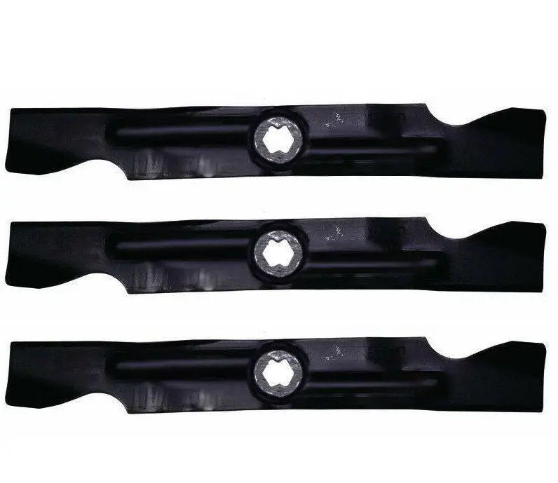 335-859 Stens Set Of 3 -- 2-In-1 Mower Mulching Blades Hi Lift 1