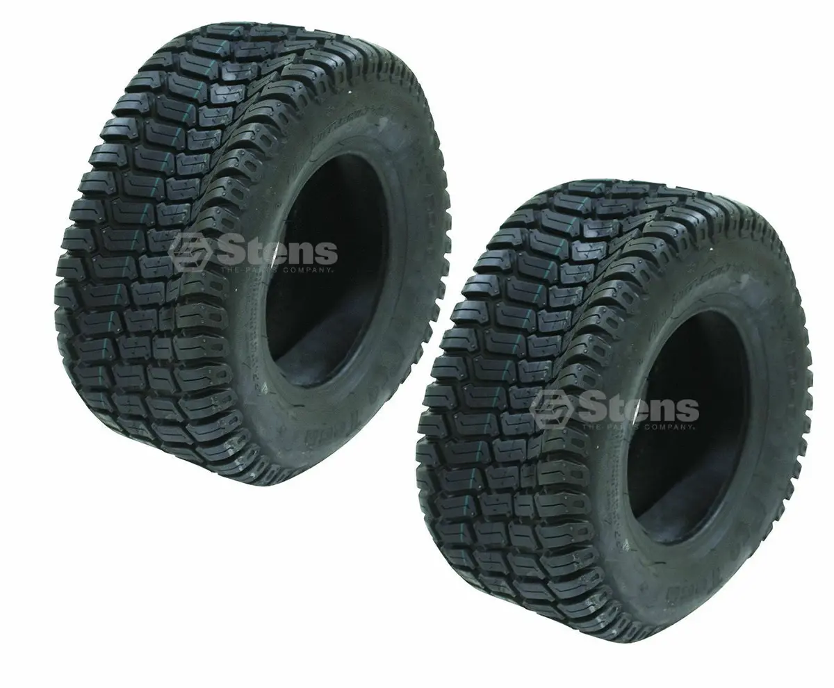 160-208 Stens Set Of 2 Cst Turf Tires 16X7.5-8 Pro Tech Tread Tubeless 4 Ply 1