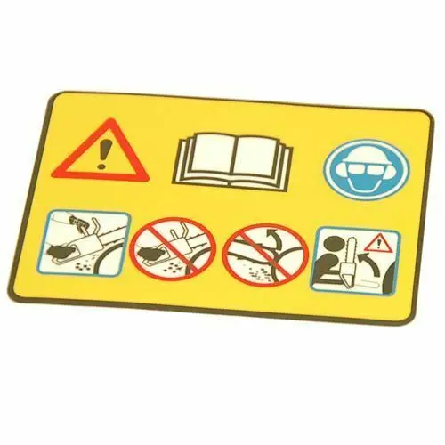 503987401 Oem Husqvarna 365, 372 Xp, 288 Warning Decal Sticker Label 1