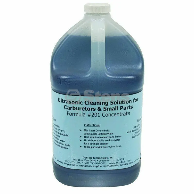 770-100 (4 Pack) Stens Ultrasonic Cleaning Solution 1 Gallon Bottle 1