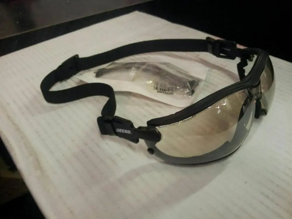 102922458 Genuine Echo Heavy Duty Safety Aviator Goggles Eye Protection 1