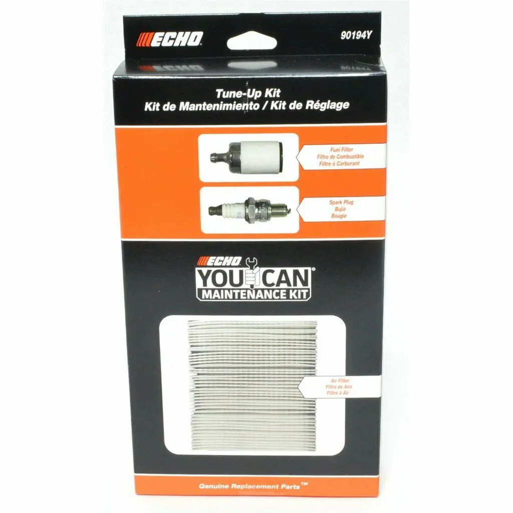 90194Y Genuine Echo Tune-Up Kit For Pb-8010 Air Filter Fuel Filter Spark Plug 1